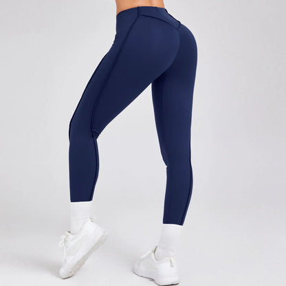 Gym Yoga Pants Hips Lifting Women Workout Leggings For Fitness High Waist Long Pants Women Hip Push Up Tights Women Clothing