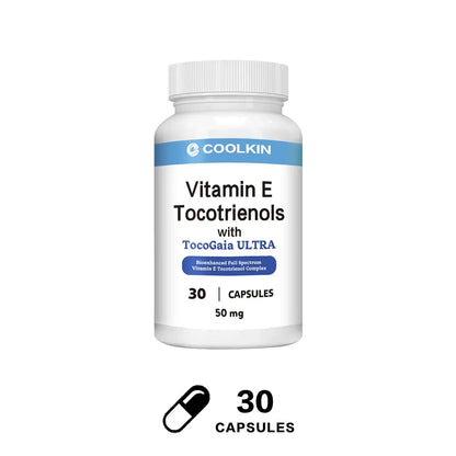 Vitamin E Tocotrienols - Supports Cardiovascular, Skin, and Bone Health, Anti Aging