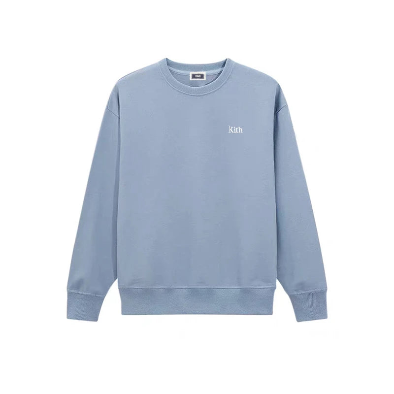 2025 Autumn High Quality O-Neck Sweatshirts Cotton Brand Embroidery logo Casual Hoodie Men Long Sleeve Women Tracksuit Tops