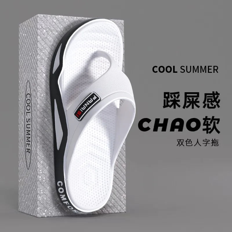 Summer Men's Flip-flops Sports Beach Sandals Men Casual Outdoor Fashion&trend Comfortable Shoes House Flip Flops Home Shoes