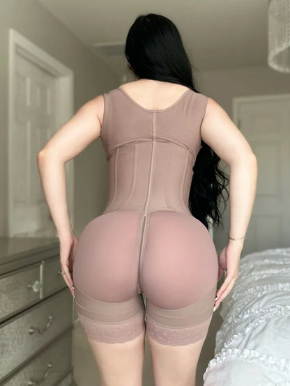 Women High Compression Girdle Shaper Postpartum Belly flat Sheath Waist Trainer  Colombia Abdomen Control Shapewear