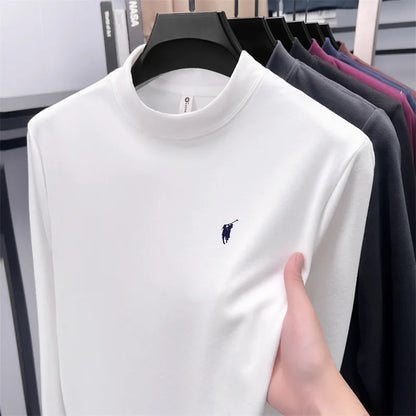 Xiaoma logo solid color simple hoodie men's top t-shirt windproof, warm, loose and comfortable