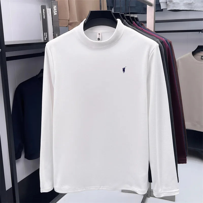 Xiaoma logo solid color simple hoodie men's top t-shirt windproof, warm, loose and comfortable