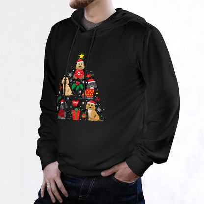 Cockapoo Christmas Ornament Tree Hoodie anime clothing autumn jacket men autumn mens designer clothes new in hoodies