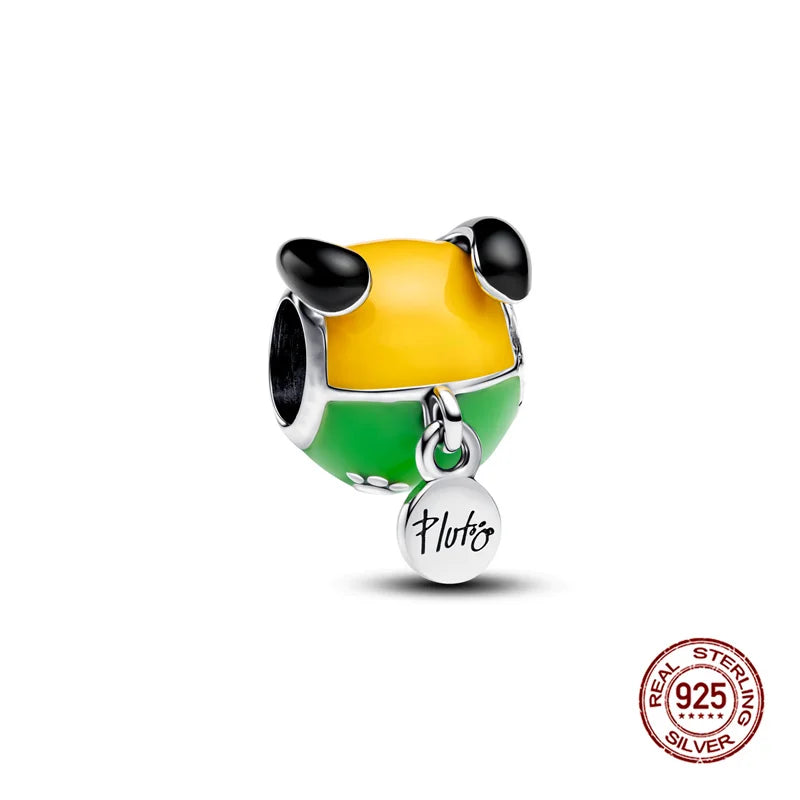 Charms 925 Silver Disney Series-Witch Charms Beads Fits 3mm Original Bracelet Necklace Womens DIY Fine Jewelry Gift Hot Sale