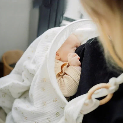 Cotton Breastfeeding Cover Mother Outing Nursing Covers Adjustable Privacy Baby Feeding Breastfeeding Apron Stroller Blanket