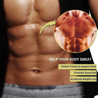 Body Shaper Mens Waist Corset Slimming Belt Belly Underwear Fat Burner Chest Abdominal Binder Sweating Man Reductive Girdle