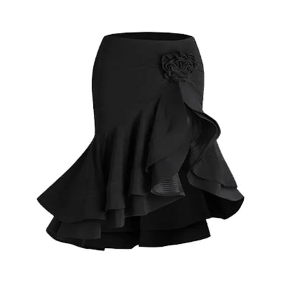 Latin Dance set Clothes Girls Long SLeeves Short Top Skirt Cha cha samba Performance Competition Dress Burgundy Black Dress Kids