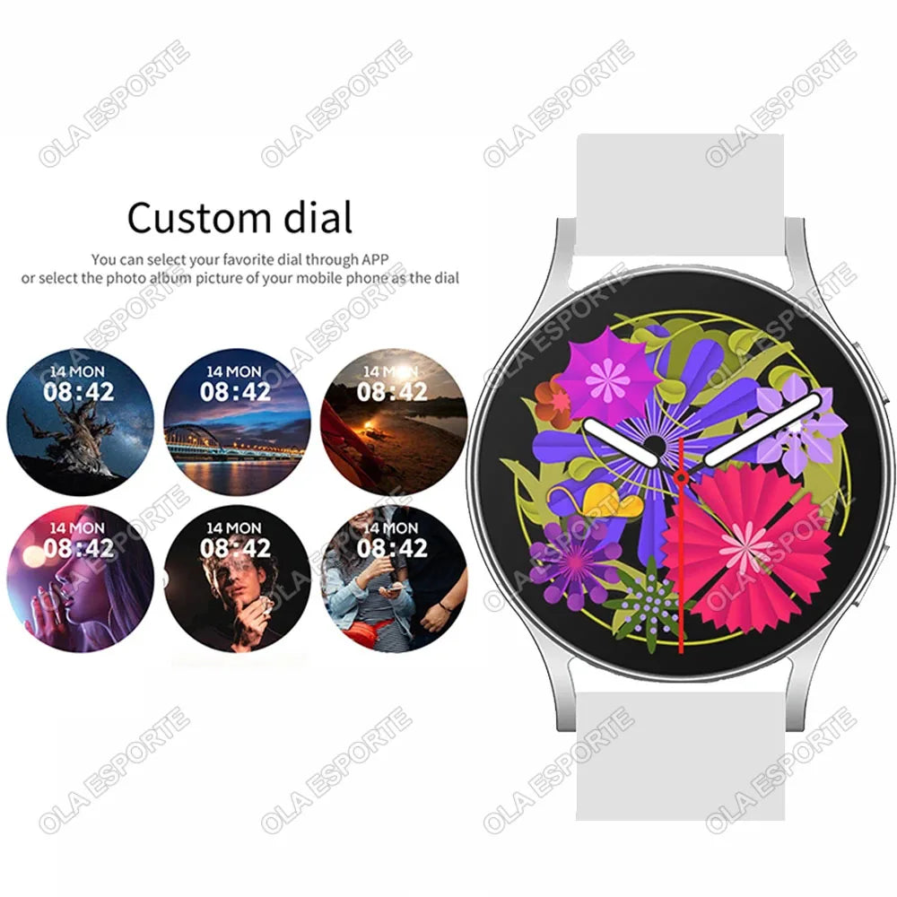 2026 New Women SmartWatch Bluetooth Call Lady Watches Sport Waterproof  Heart Rate  Sleep Smart Watch for  Women Present Gift