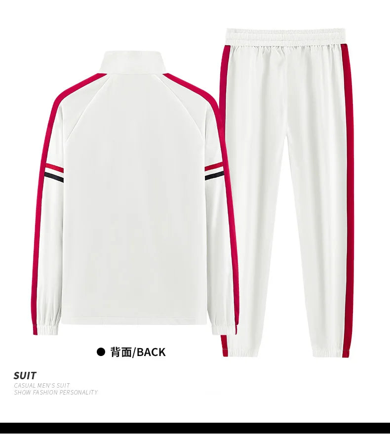 Men's Tracksuits 2 Piece Outfits Sweatsuits for Men Long Sleeve Track suits Athletic Full Zip Active Joggers Sports Running Sets