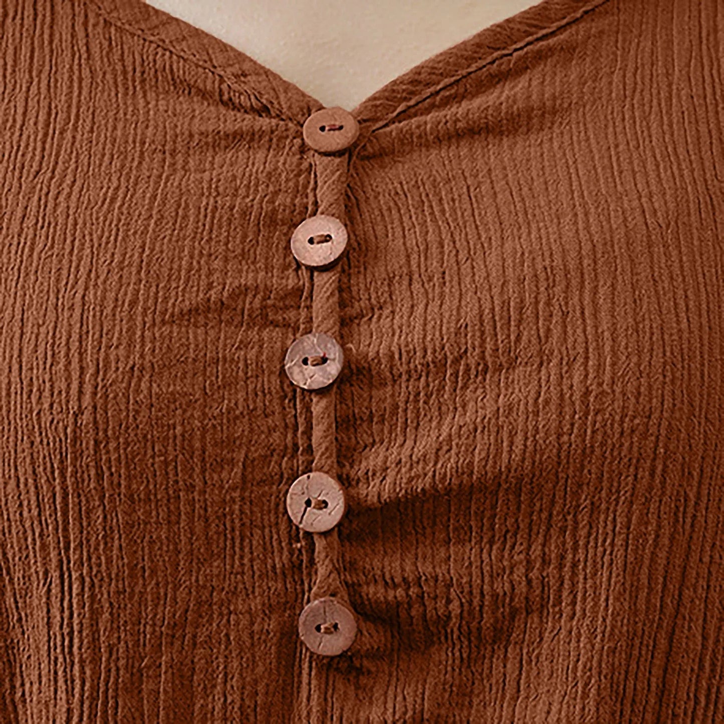 Women Elegant Linen Ginger Dresses Bohemia Layering Vintage Robe Long Sleeve Loose Long Dress Female Autumn Vestidos