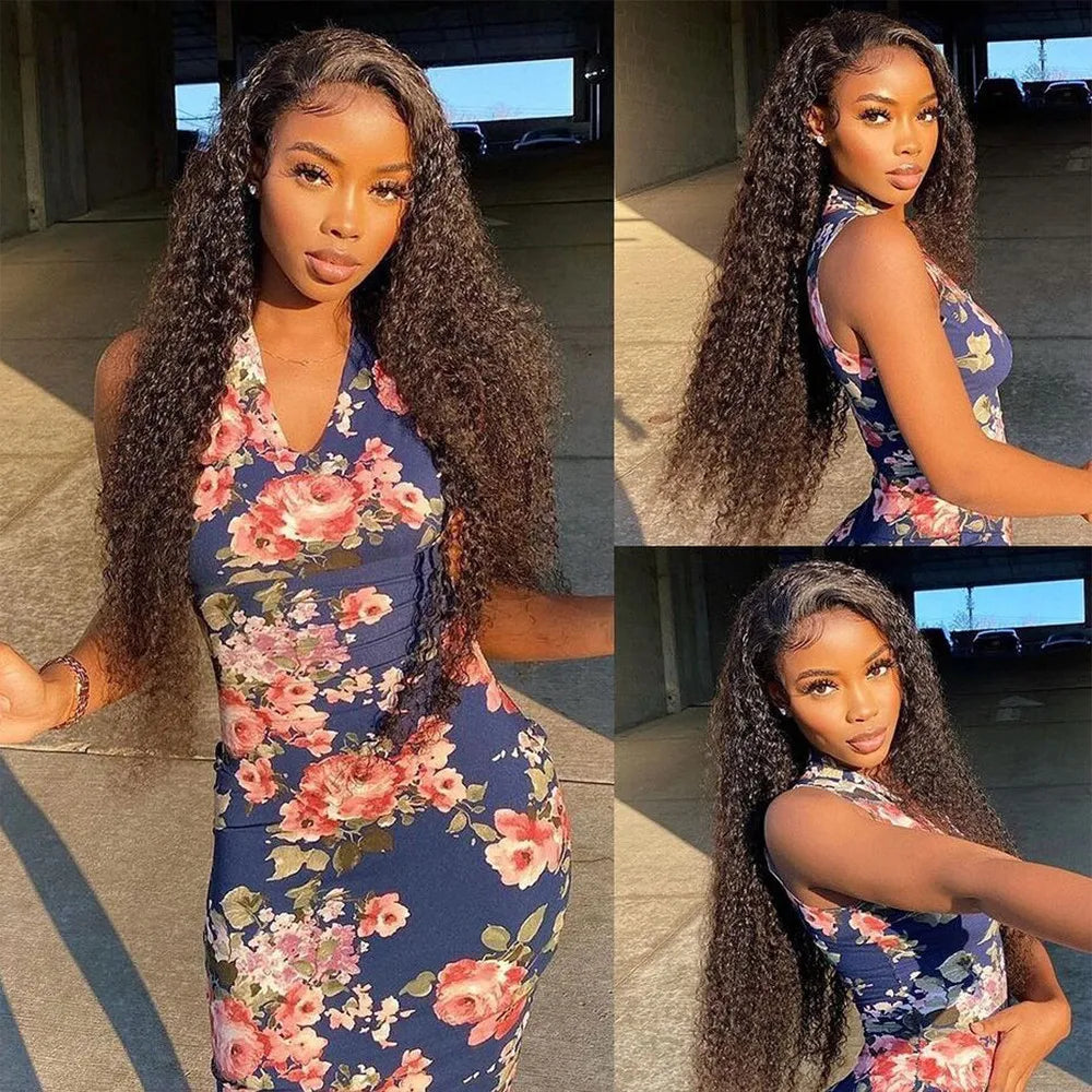 30 40 Inch 13x6 Hd Curly Lace Front Human Hair Wigs Brazilian For Black Women Preplucked 13x4 Deep Wave Frontal Wig Wet And Wavy