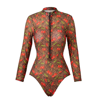 Russian Swimsuits Women One-piece Bikini Quick Drying Купальник Sunscreen 2025 European American