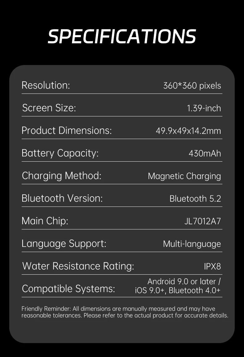 2025 New Watch 7 Ultra Men Smart Watch GPS Heart Rate Blood Oxygen Monitoring AMOLED Voice Call IPX8 LED Flashlight Smartwatch