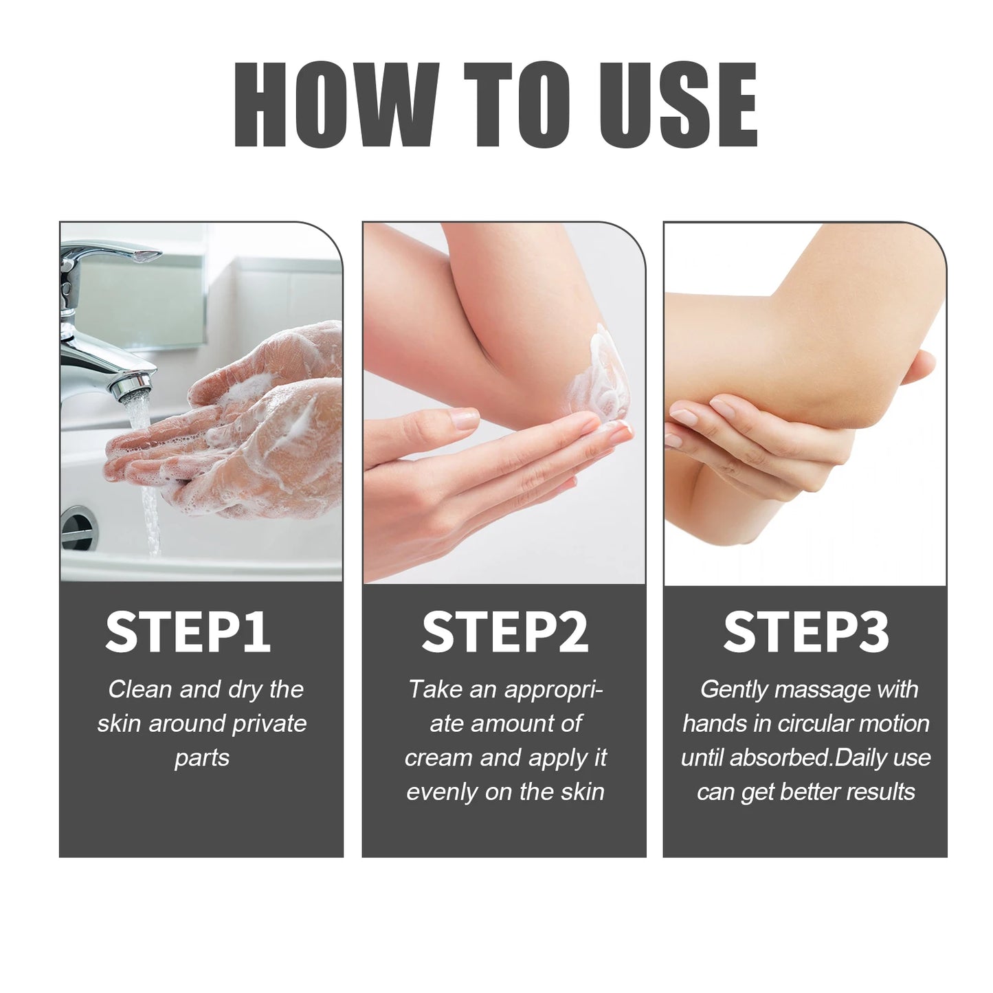 Whitening Cream Private Parts Underarm Bleaching Butt Knee Brighten Inner Thigh Intimate Parts Dark Remove Melanin Fine Skin