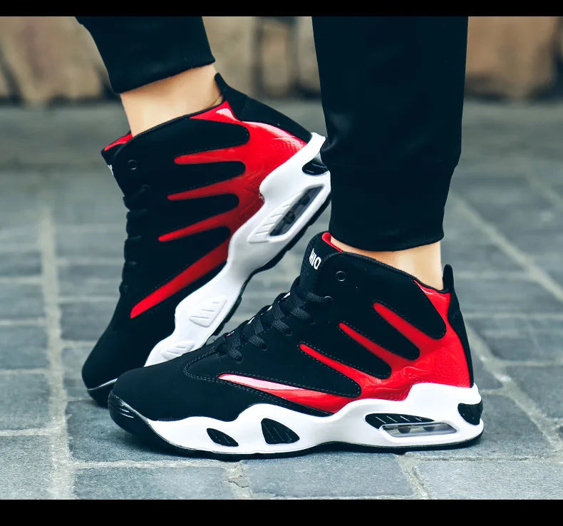 High Top Men Sneakers Fashion Breathable Running Shoes for Men Versatile Basketball Shoes Designer Men Sport Shoes Tenis Hombres