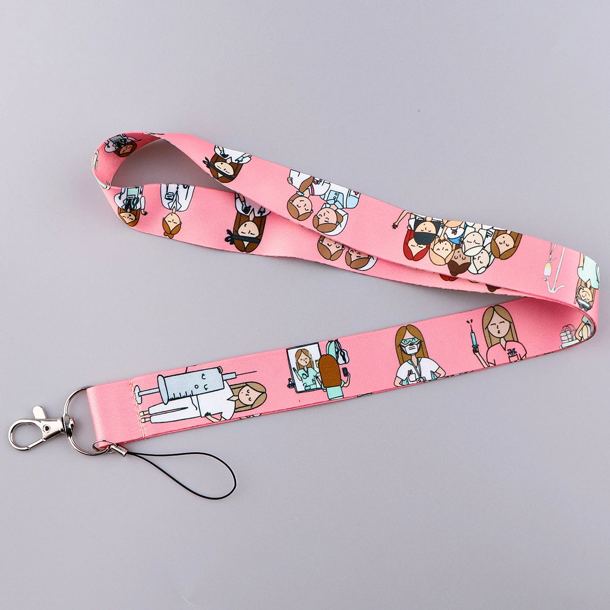 Medical Credential Holder Neck Strap Lanyards for Key ID Card Gym Phone Strap USB Badge Holder Rope Nurse Doctor Accessories