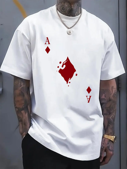 Extra Large Printed T-Shirt, Men'S T-Shirt, Summer Casual Short Sleeved T-Shirt, Plus Size.Breathable Summer Casual Shirt