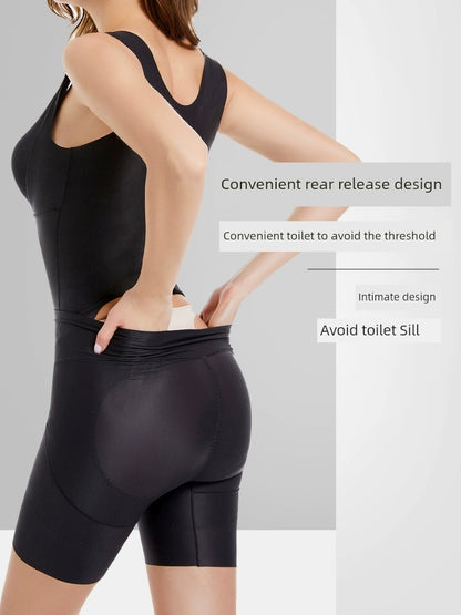 Waist Girdling Body Slimmin Back Release Seamless Genuine Goods Wear-Free Bra