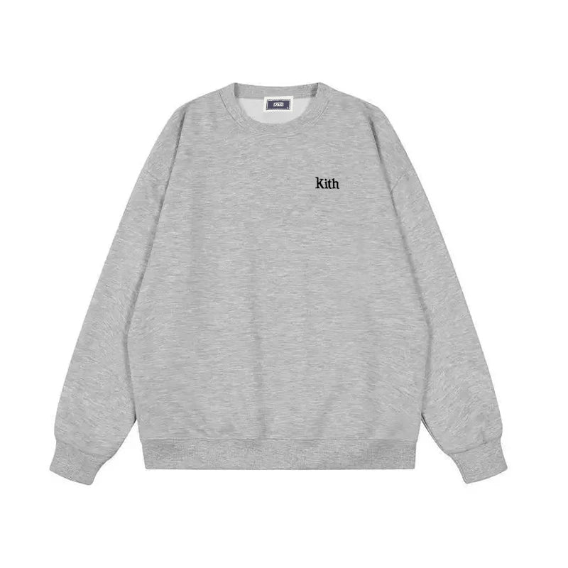 2025 Autumn High Quality O-Neck Sweatshirts Cotton Brand Embroidery logo Casual Hoodie Men Long Sleeve Women Tracksuit Tops