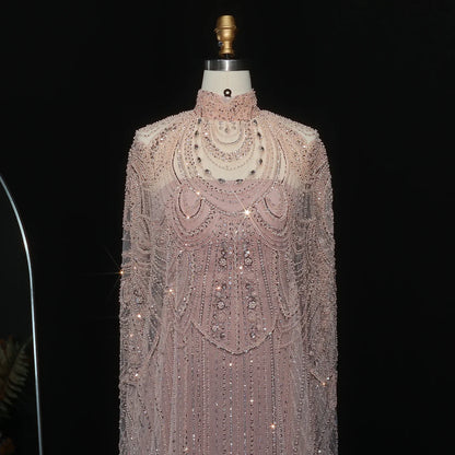 Customized Evening Dresses Luxury sexy Prom Dress Caftan Nude Wedding Formal Elegant Exquisite High Quality Party Gown for Women