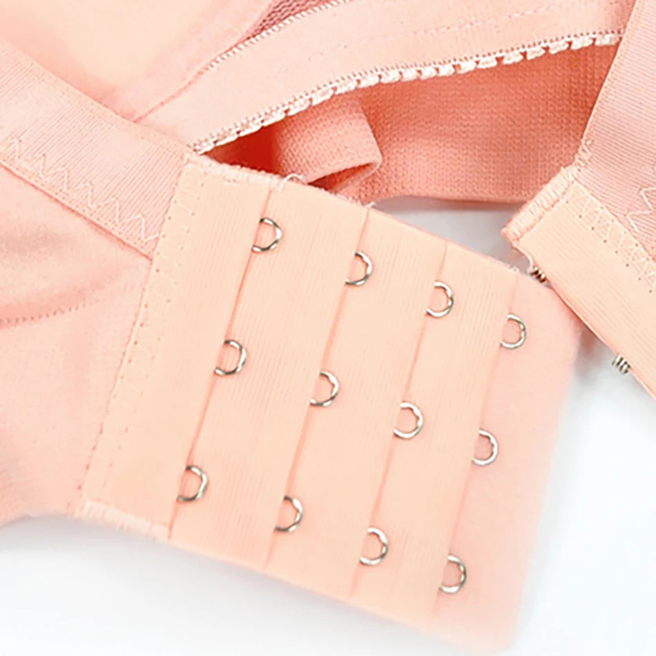 Maternity Nursing Bra Wireless Front Closure Adjustable Leakproof Push Up Breastfeeding Underwear for Nursing Mothers