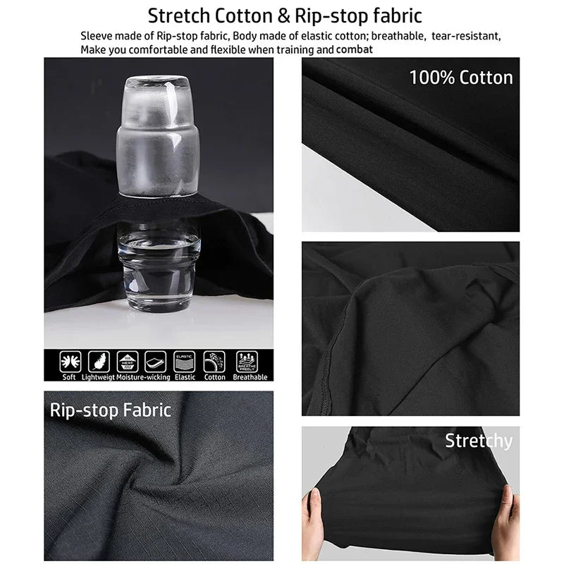 Men's Outdoor Tactical Shirts Long Sleeve Outfit Combat Shirt 1/4 Zipper Ripstop Tops Workwear pullover Camo Airsoft T-Shirts