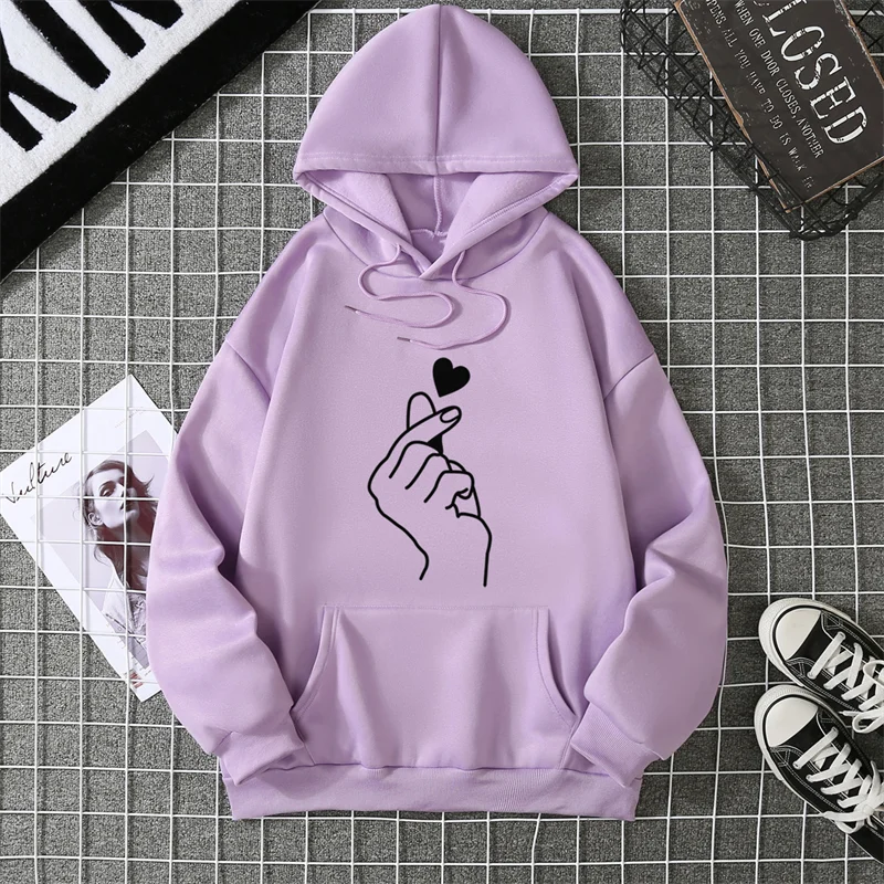 2025 Winter New Women's Hoodie High Street Unisex style Double Pockets Sweatshirts Outerwear Plus-Size Women's Clothing CYXX241