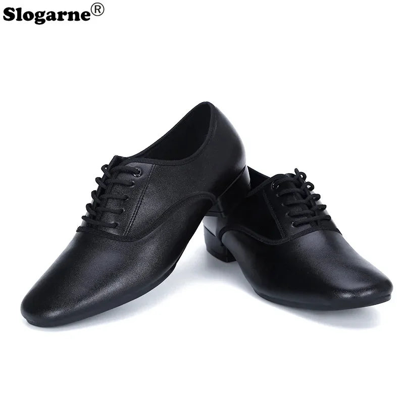 New Modern Dance Shoes Men Soft Suede Sole Latin Shoes Large Size Male Jazz Waltz Tango Ballroom Dance Shoes Man Dance Foot Wear
