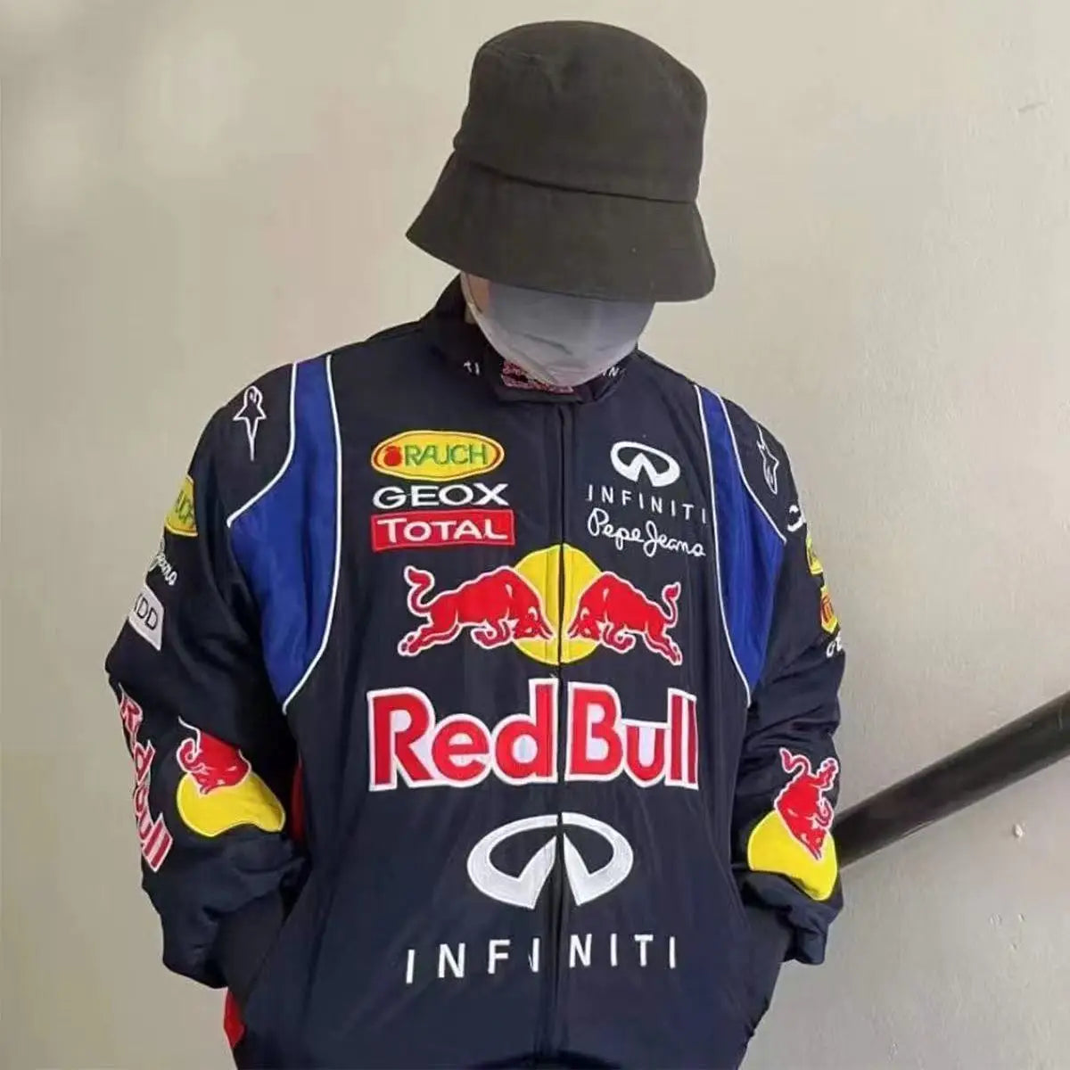 Red Bull 2025 New Men's and Women's Racing Jacket Red Bull Outdoor Sports Jacket Spring and Autumn Fashion High Quality Jacket