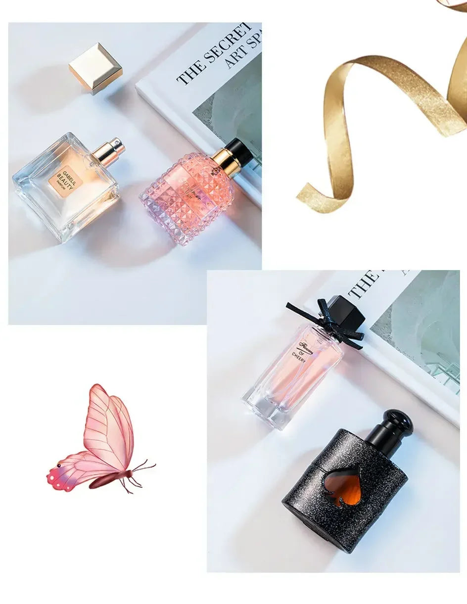 105ML Original Women Perfume Gift Box Four Piece Set Fresh Lasting Fragrance Eau De Parfum Plant Floral Scent Fresh