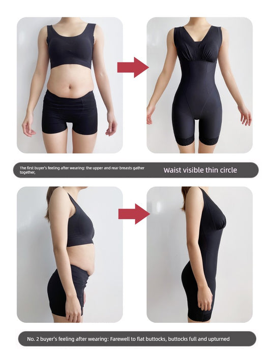Postpartum Belly Contraction Waist Girdling Hip Lifting Seamless Summer Corset