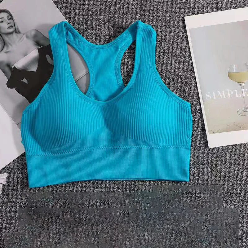 Women Sports Bra Top Push Up Fitness Yoga Bra Underwear Sport Tops For Women Breathable Running Vest Gym Wear Female Underwear