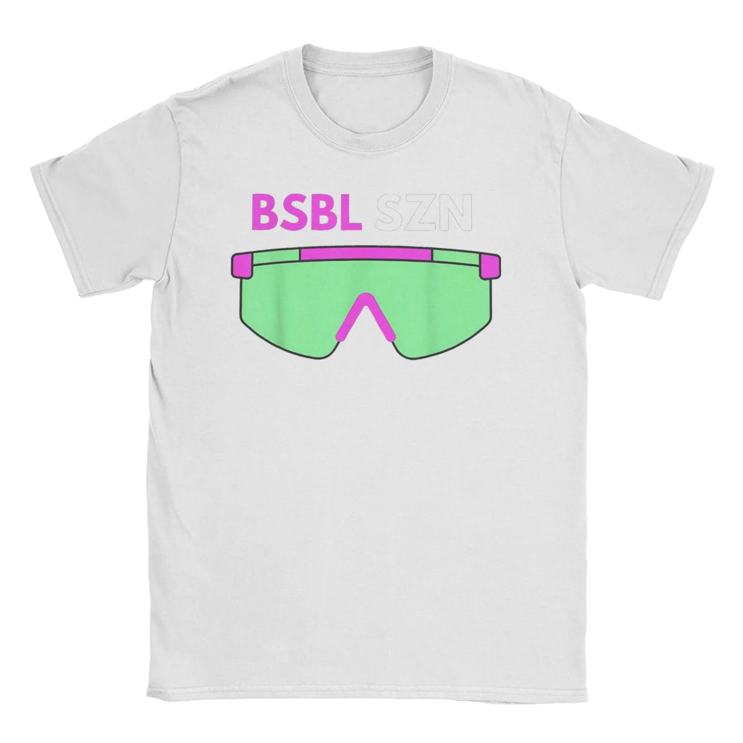 BSBL SZN Baseball Season Boys Girls Youth T Shirts Men Women Pure Cotton T-Shirt O Neck  Tee Shirt Short Sleeve Clothes Printed