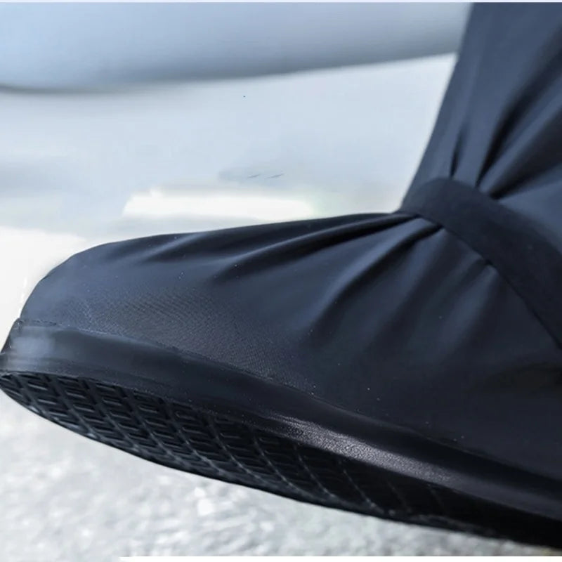 Waterproof Rain Boot Covers Reusable Non-Slip Cycling Hiking Shoe Protectors Rain Snow Wet Sand Overshoes Pants Protectors