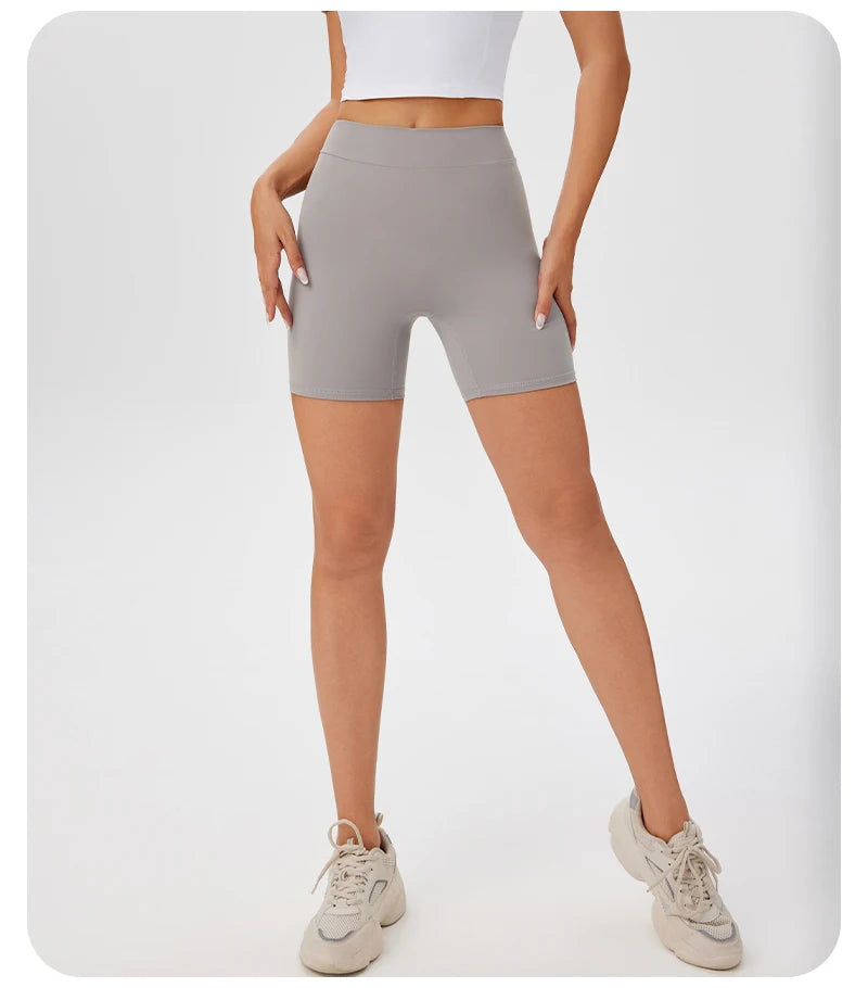 V Back Scrunch Butt Workout Shorts for Women High Waisted Lifting Booty Gym Yoga Biker Shorts Sports Leggings Clothing Hot Pants