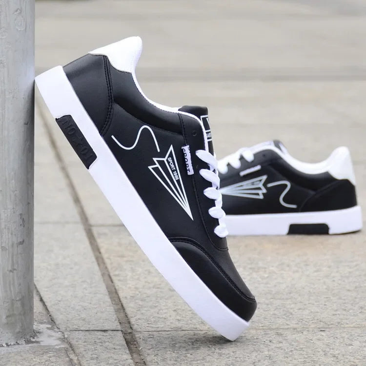 Men Sneakers 2024 Summer Men's White Sports Shoes Fashion Male leather casual Shoe Zapatillas Hombre Chaussure Homme