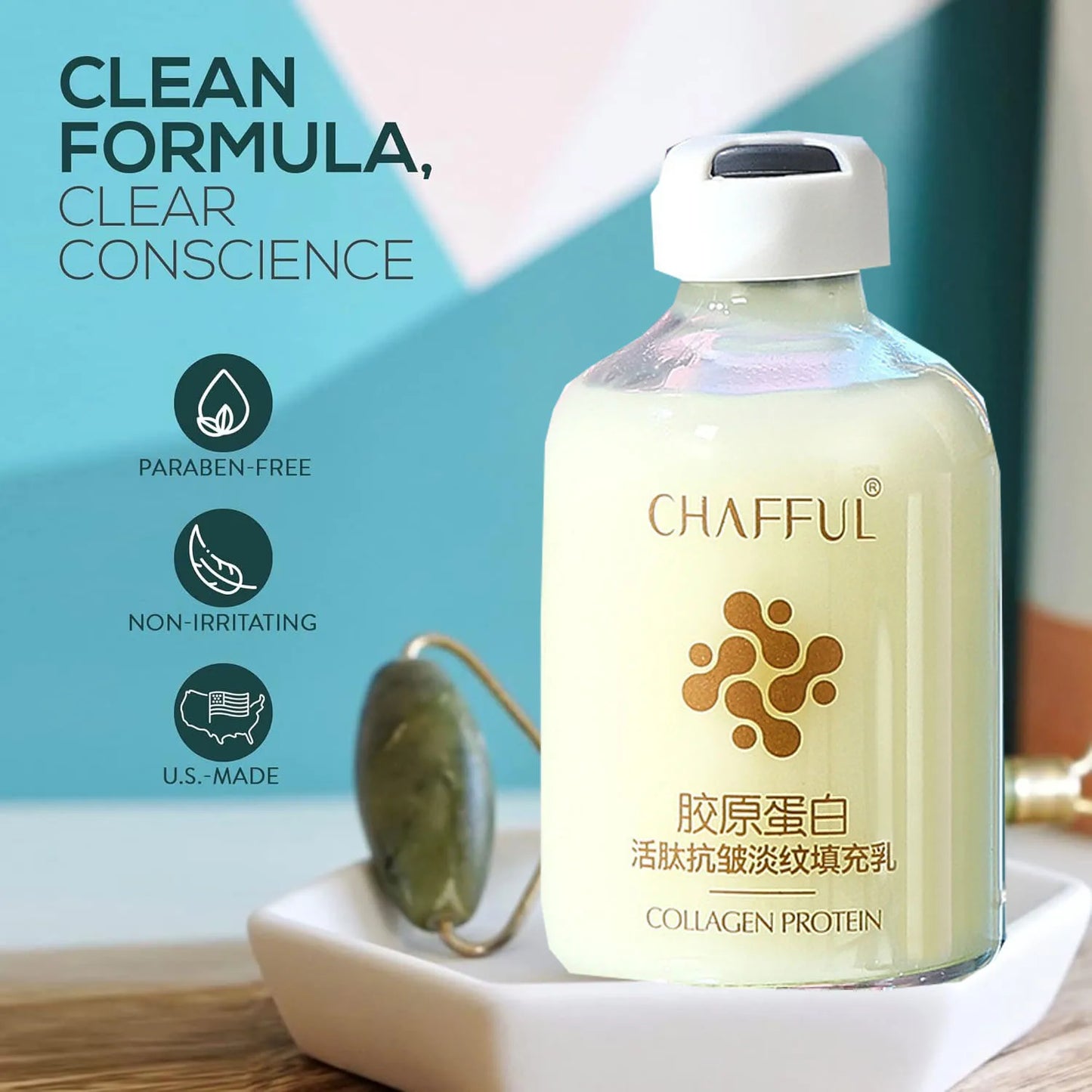 2pcs Collagen Face Serum skincare Facial Essence Liquid Firming Moisturizing Nourishing Facial Serum Skin Care