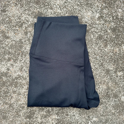 Solid Color Back Waist Pocket High Waist Yoga Legging Women Sport Cropped Pants Butter Athletic Gym Comprehensive Training Jog