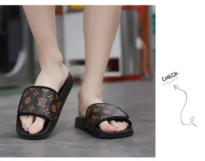 Man Summer Slippers Leather Sandals Comfortable Man Sandal House Sandals Sale Mens Slipper Flip Flop Shoes for Men Slippers