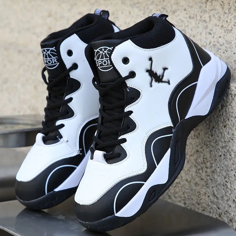 Basketball Shoes Men High-Top Sneakers Male Cushioning Comfortable Sneakers 2026 Men Training Leather Sport Shoes Zapatos