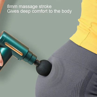 Fascia Gun Muscle Massagers Pistol Vibration Penetration Deep Tissue Massage Gun Shock Body Neck Massager Relaxation Treatment