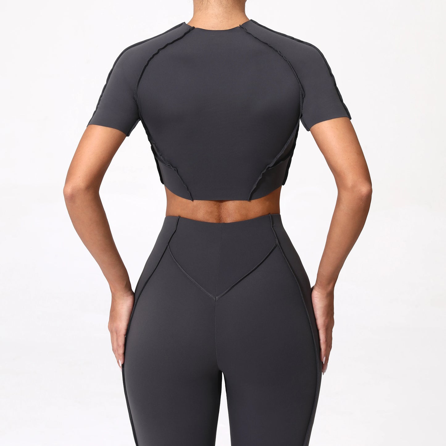 Women Yoga Top No Padded Sport T Shirts Fitness Clothes Short Sleeve Yoga Shirt Gym Top Running Active Wear Sport Tops