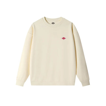 2024 Exported to Japan Spring Thin Sweatshirt Men/Women Same Embroidery Brand Cotton O-Neck Long Sleeve Loose Tracksuit Tops