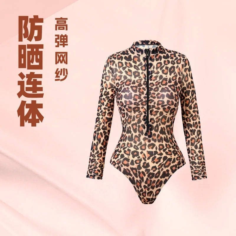 Russian Swimsuits Women One-piece Bikini Quick Drying Купальник Sunscreen 2025 European American