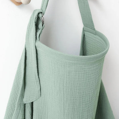 Soft Nursing Cover Muslin Breastfeeding Cover Portable 100% Cotton Breathable Baby Stroller Blanket Car Seat Cover 71*95cm