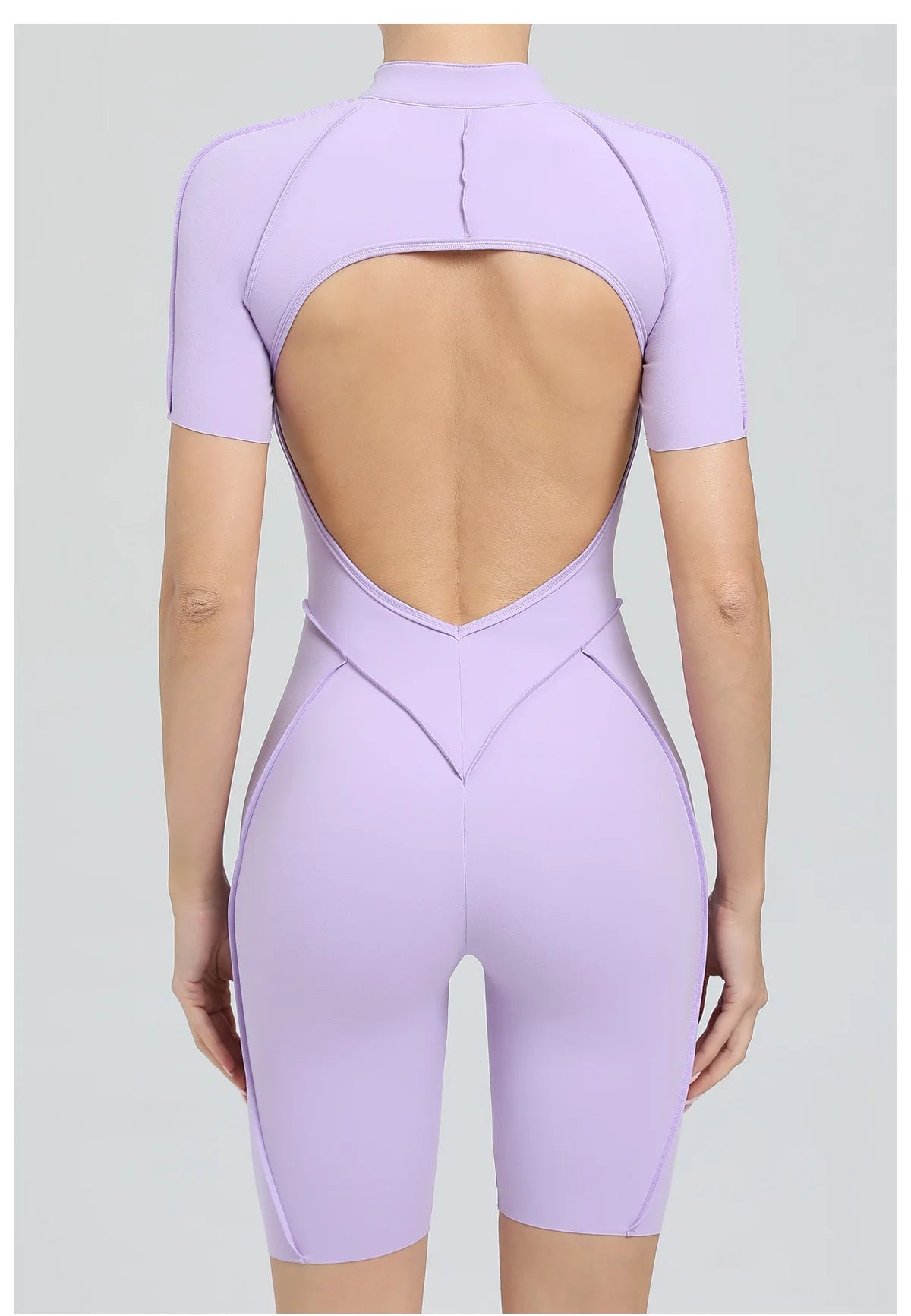 Gym Romper Women's Sports Jumpsuit Yoga Set Fitness Combination Lift Buttocks Bare Back High Elasticity Gym Sexy Sports Jumpsuit