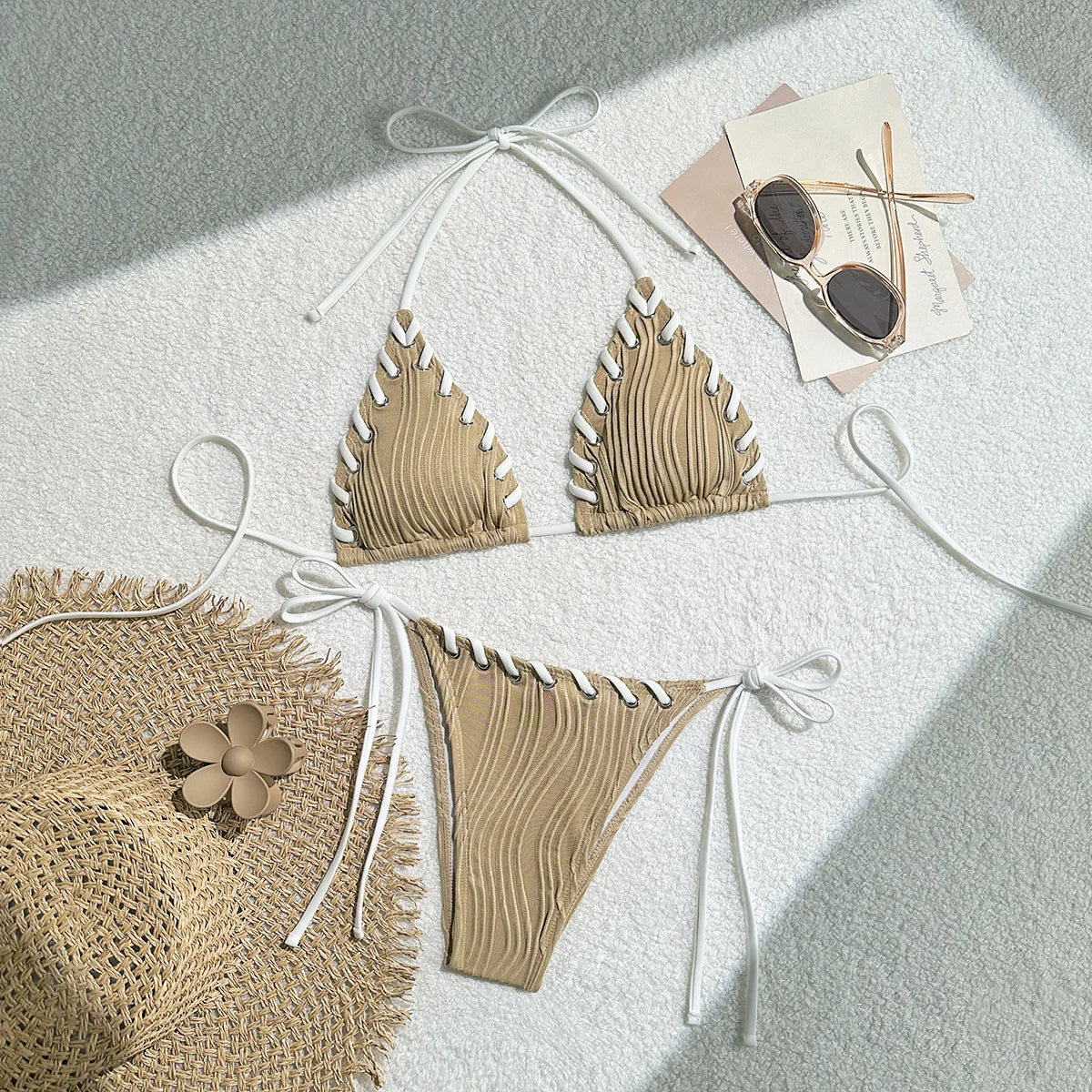 Sexy Bikinis 2025 Women's Swimwear Female Swimsuit for Swimming Wear Bathing Suits Brazilian Bikini Set Beachwear Pool Bather