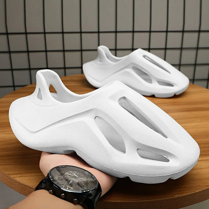 Sandals Mens Slippers Summer EVA Hole Sandals Man Shoes Brand Beach Platform Water Slides Unisex Hollow Sandals Men Casual Shoes