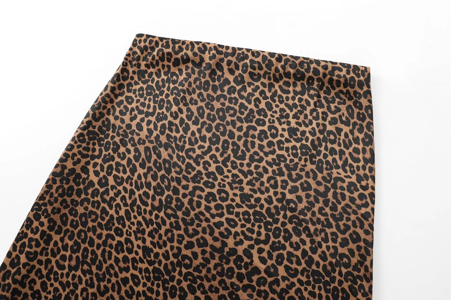TFMLN Women Vintage Leopard Print Skirts Female 2026 Street Chic High Waist Long Skirt Spring Office Slim Fashion New Skirts